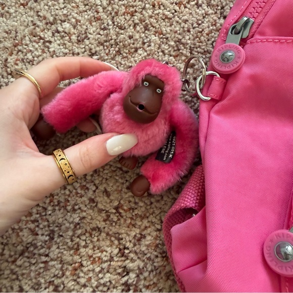 Kipling Pink Mini Backpack - Picture 4 of 6